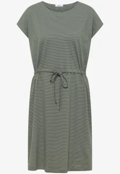 Knielanges Kleid aus Jersey