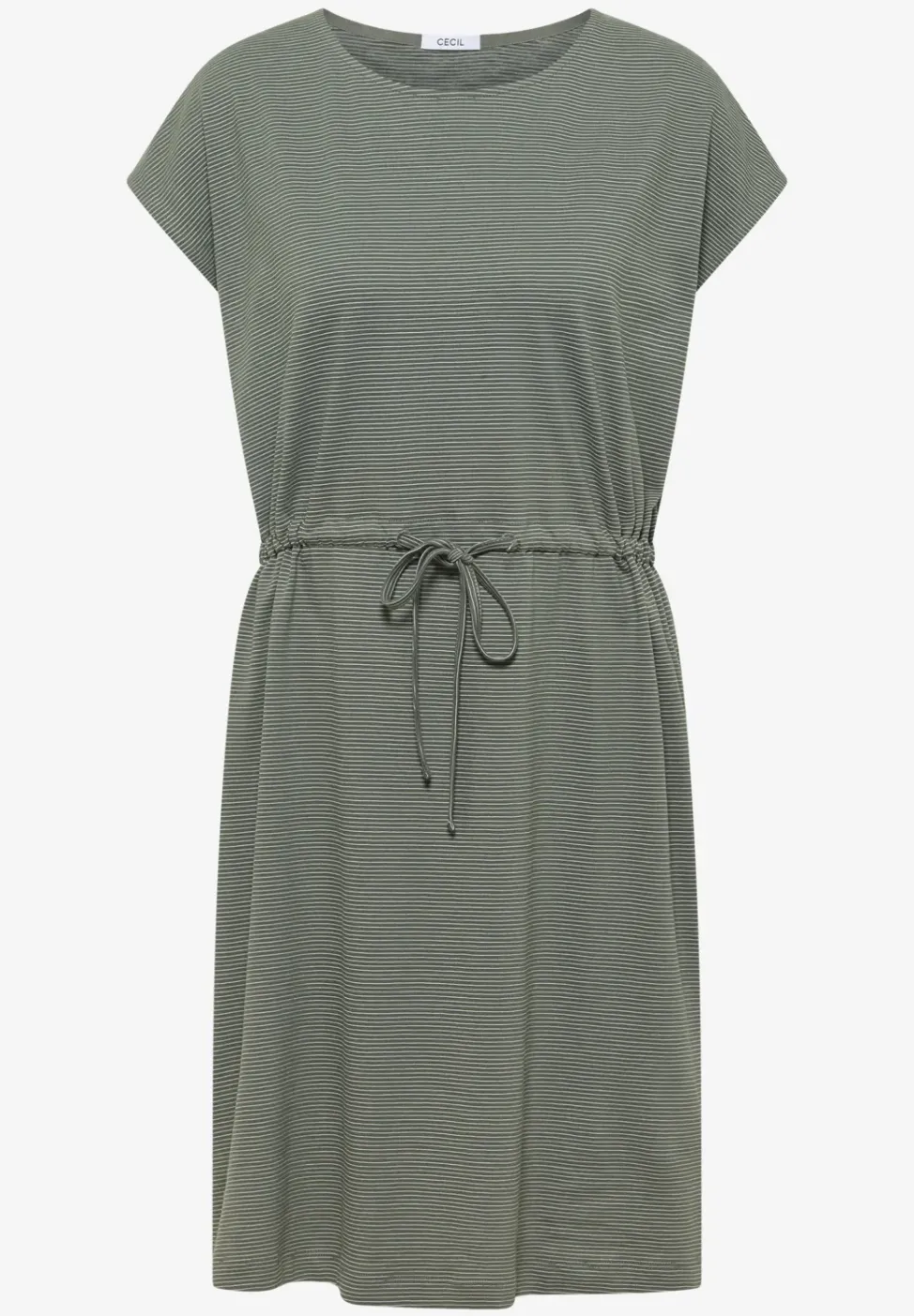 Knielanges Kleid aus Jersey