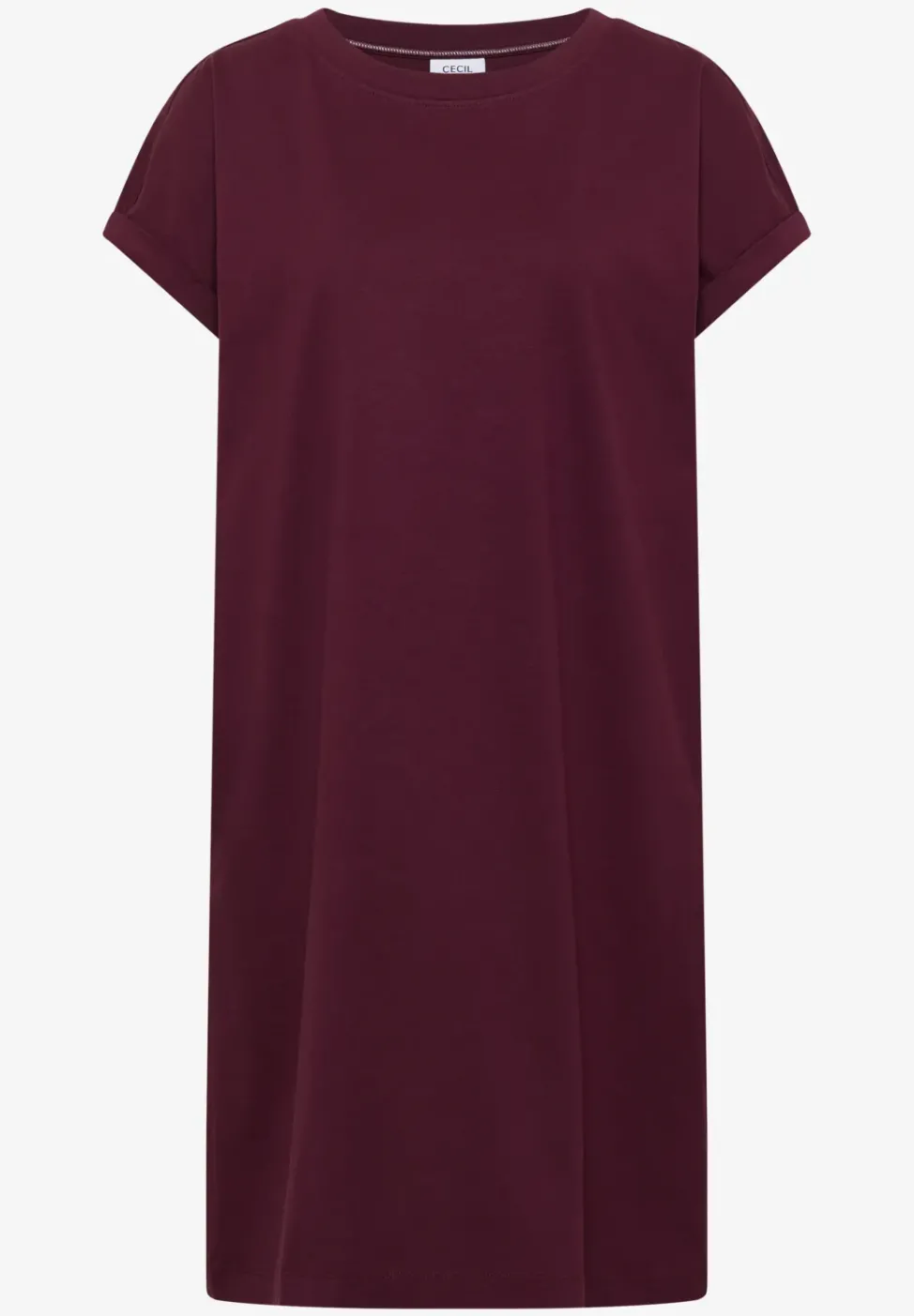 Knielanges Kleid aus Jersey
