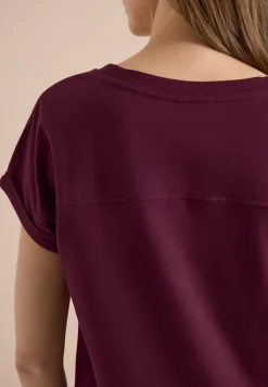 Knielanges Kleid aus Jersey