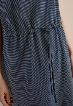 Knielanges Kleid aus Jersey