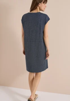 Knielanges Kleid aus Jersey