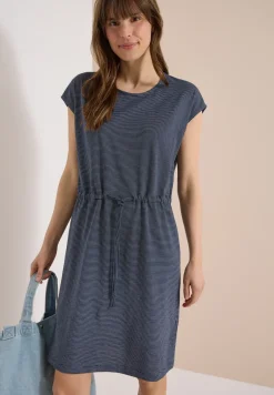 Knielanges Kleid aus Jersey