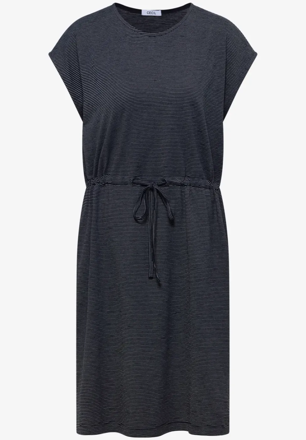 Knielanges Kleid aus Jersey