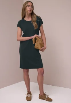 Knielanges Kleid aus Jersey
