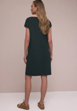 Knielanges Kleid aus Jersey