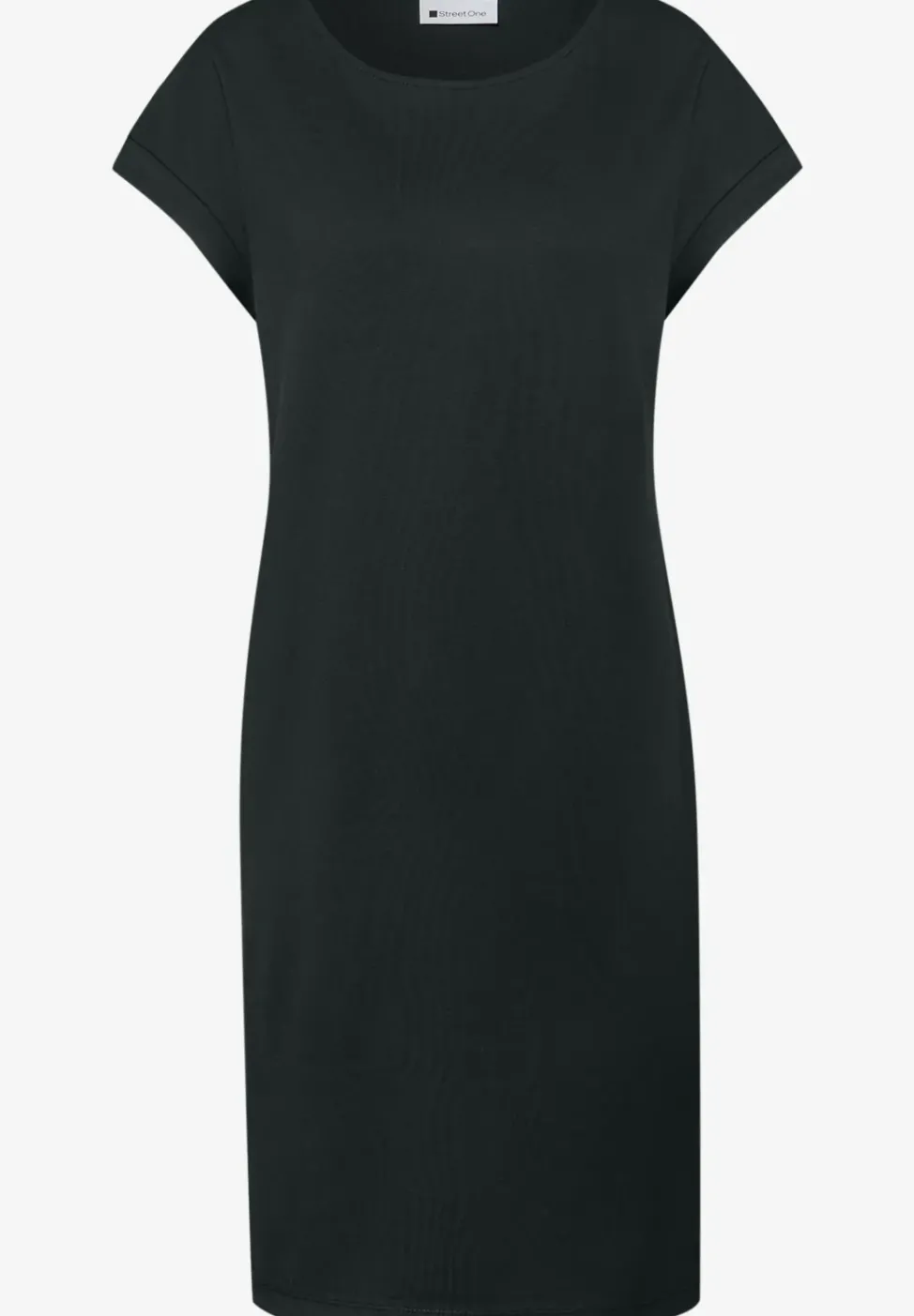 Knielanges Kleid aus Jersey