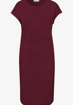 Knielanges Kleid aus Jersey