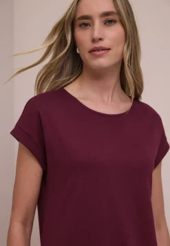 Knielanges Kleid aus Jersey