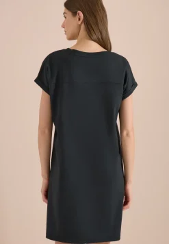 Knielanges Kleid aus Jersey