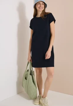 Knielanges Kleid aus Jersey