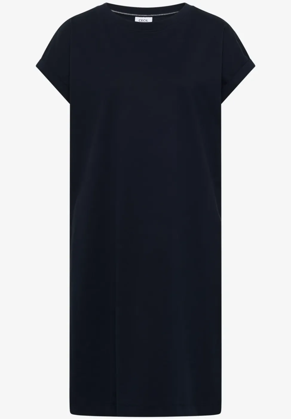 Knielanges Kleid aus Jersey
