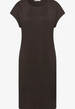 Knielanges Kleid aus Jersey
