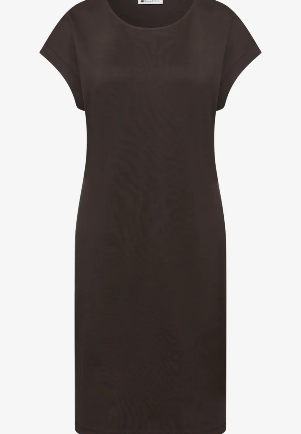 Knielanges Kleid aus Jersey