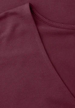 Knielanges Kleid aus Jersey