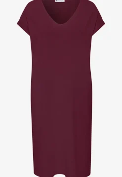 Knielanges Kleid aus Jersey