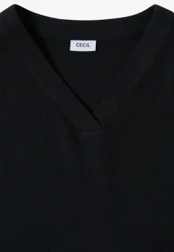 Knielanges Kleid in Musselinqualität