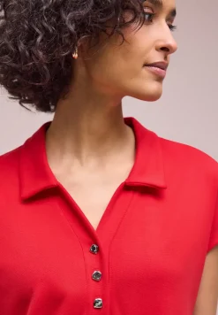 Knielanges Kleid in Unifarbe