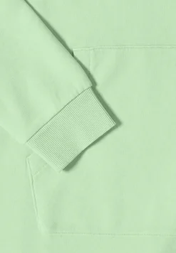Knielanges Kleid mit Kapuze