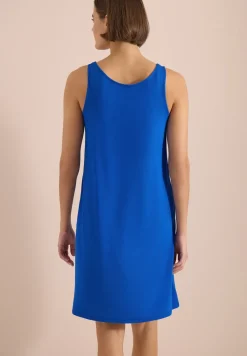 Knielanges Kleid mit Knotendetail