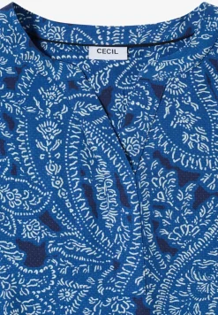 Knielanges Kleid mit Paisleymuster
