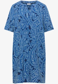 Knielanges Kleid mit Paisleymuster