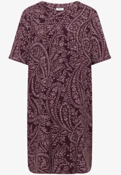 Knielanges Kleid mit Paisleymuster