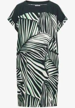 Knielanges Kleid mit Printmix
