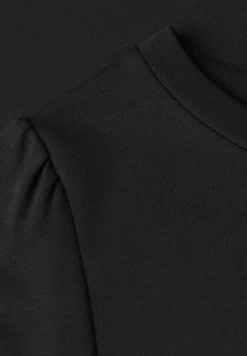 Knielanges Kleid mit Raffung