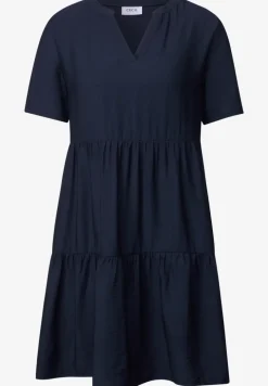 Knielanges Volant-Kleid