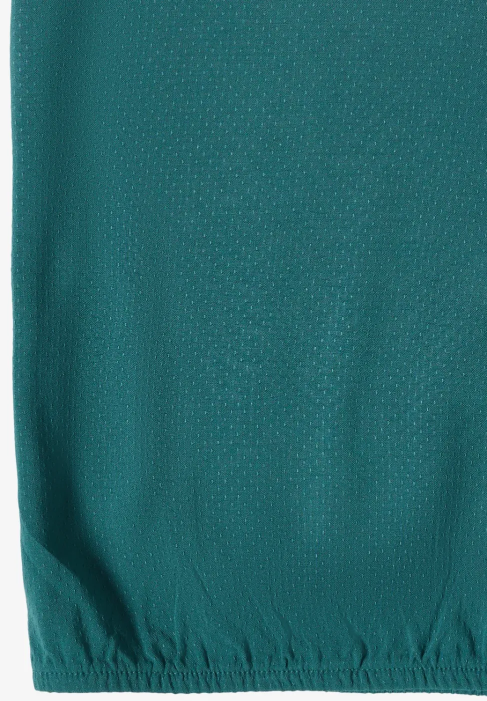 Kurzarm Bluse mit Strukturmix