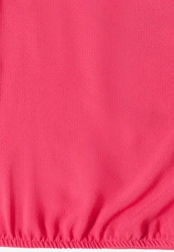 Kurzarm Bluse mit Strukturmix