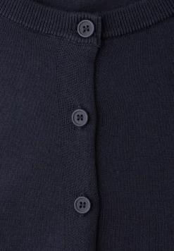 Kurzarm Cardigan mit Rundhals