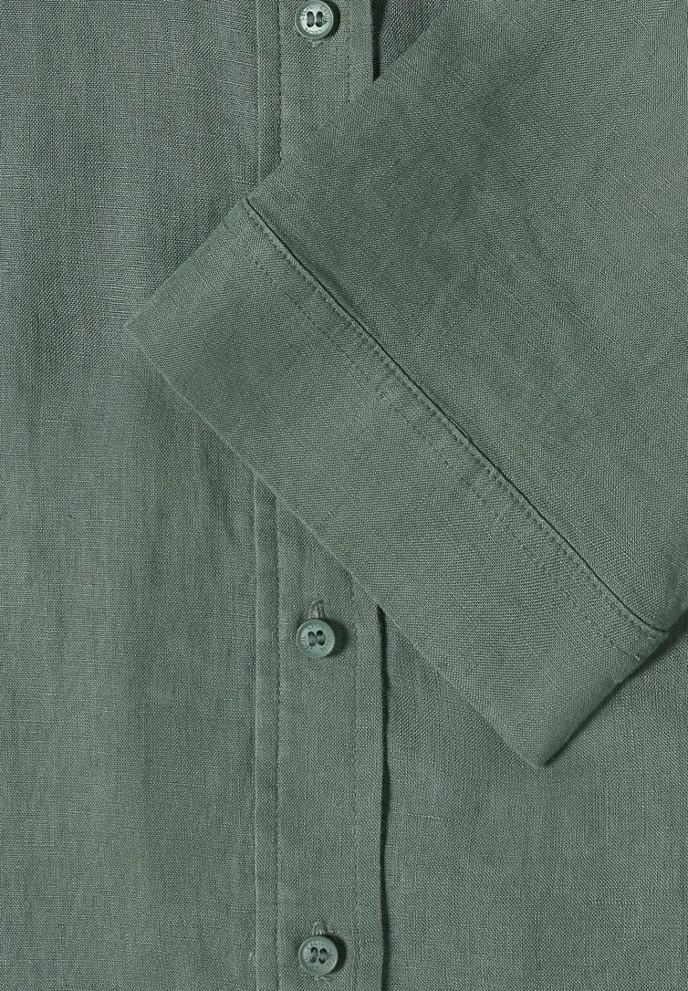 Kurzarm Hemdbluse aus reinem Leinen