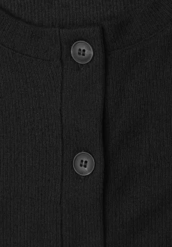 Kurzarm Jacke im Strick-Look