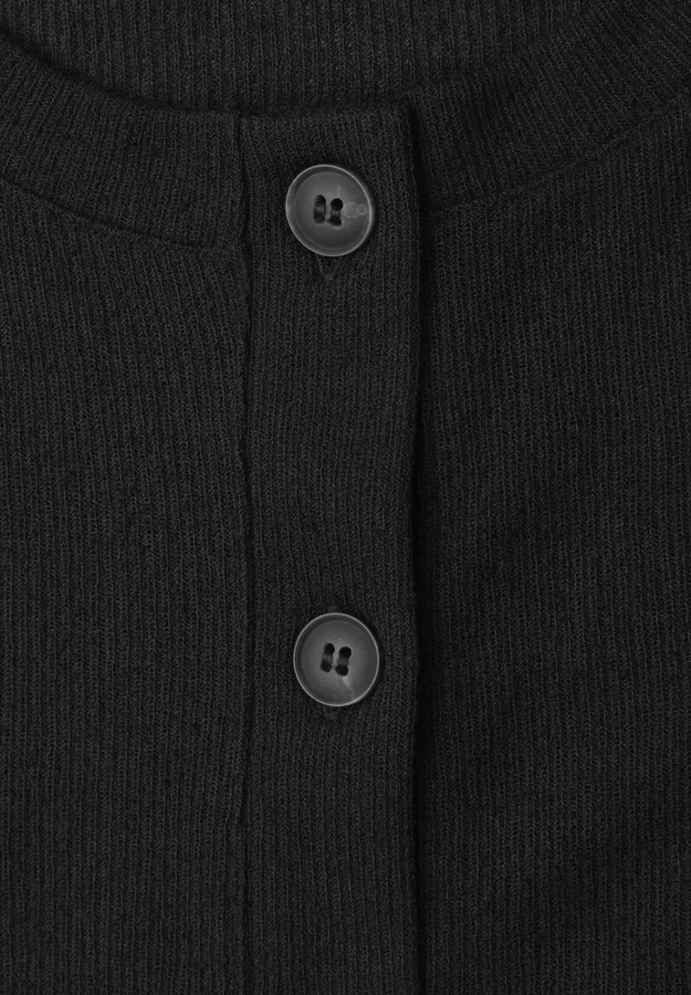 Kurzarm Jacke im Strick-Look