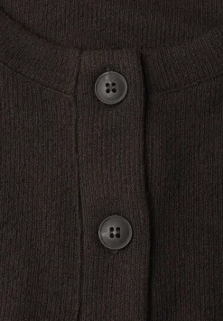 Kurzarm Jacke im Strick-Look