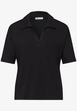 Kurzarm Poloshirt aus Jersey