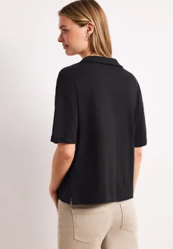 Kurzarm Poloshirt aus Jersey