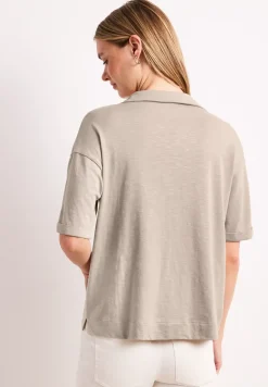 Kurzarm Poloshirt aus Jersey