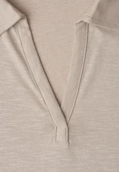 Kurzarm Poloshirt aus Jersey