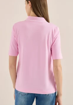Kurzarm Poloshirt aus Piqué Ware