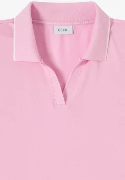 Kurzarm Poloshirt aus Piqué Ware