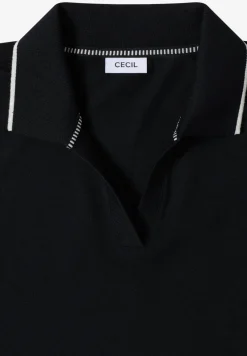 Kurzarm Poloshirt aus Piqué Ware