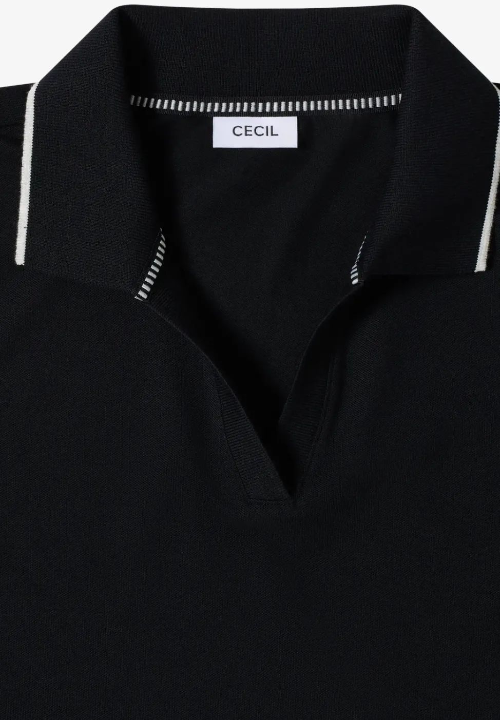 Kurzarm Poloshirt aus Piqué Ware
