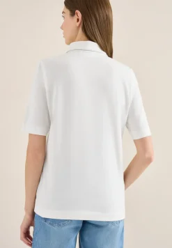 Kurzarm Poloshirt aus Piqué Ware