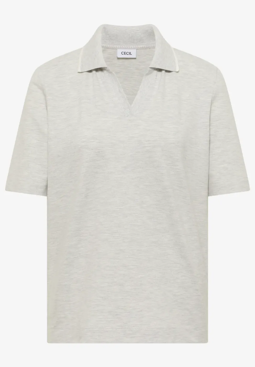 Kurzarm Poloshirt aus Piqué Ware