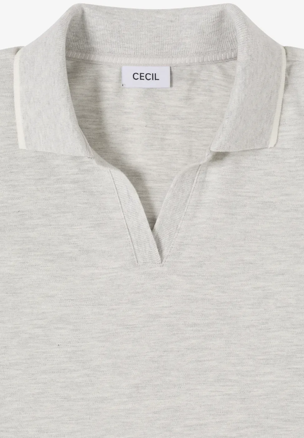 Kurzarm Poloshirt aus Piqué Ware