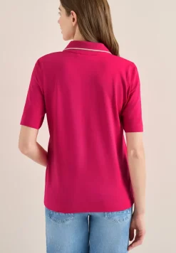 Kurzarm Poloshirt aus Piqué Ware