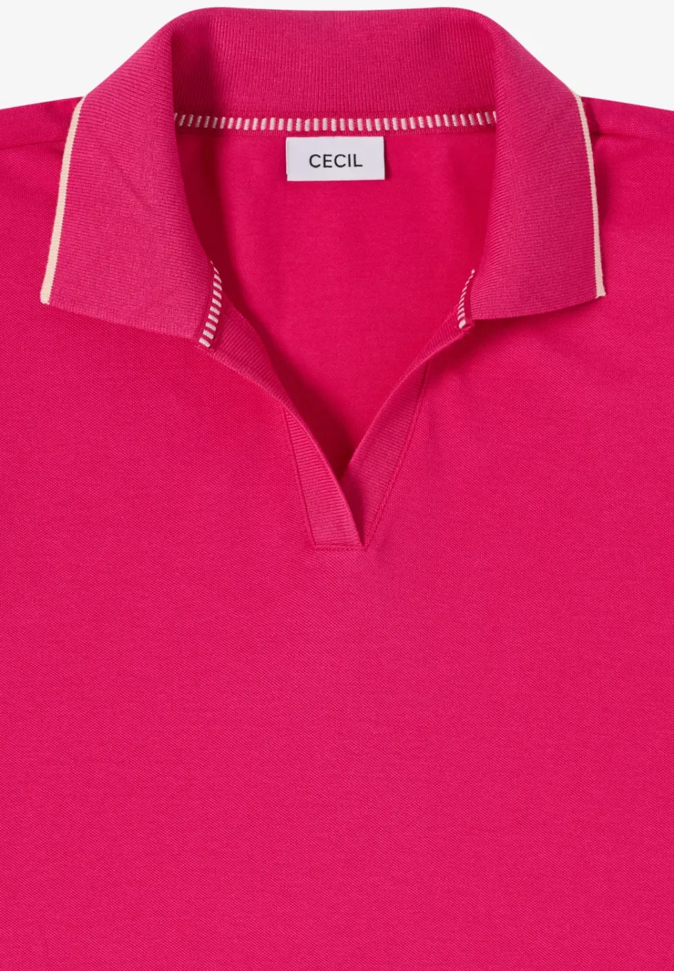 Kurzarm Poloshirt aus Piqué Ware